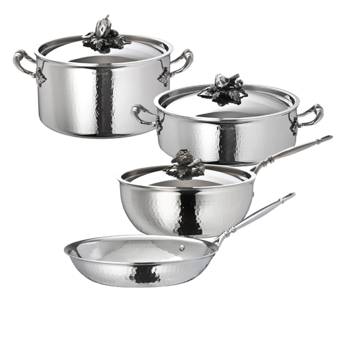 Bộ nồi Ruffoni Opus Prima - 7 món - 4L, 7L, 8L, 26cm