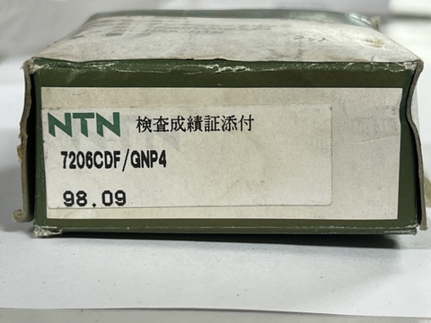 Vòng bi - Bạc đạn 7206 CDF/GNP4 NTN
