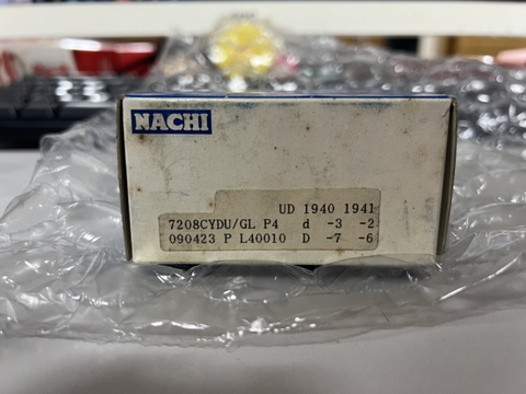 Vòng bi - Bạc đạn 7208CYDU/GLP4 Nachi