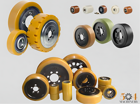 Bánh Tải PU Xe Nâng Điện – Giải Pháp Tối Ưu Cho Vận Hành Kho Bãi Hiện Đại