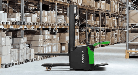 Xe Nâng Điện Pallet Stacker Hangcha 1.2–2.0 Tấn