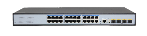 Switch MR-M424G-4X 24 cổng 10/100/1000 và 4 cổng 10Gb SFP