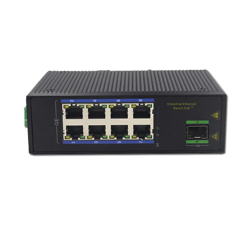 Switch công nghiệp 8 cổng POE 1G và 1 cổng SFP