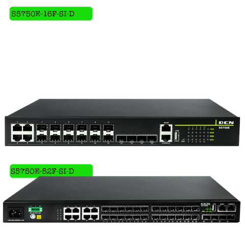 S5750E Series switch quang 10G uplink.