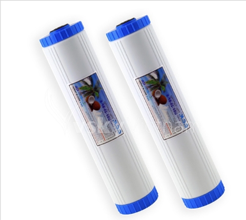 LÕI LỌC THAN HOẠT TÍNH DẠNG HẠT : 20 INH BÉO