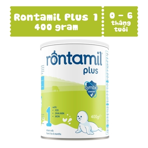 Rontamil Plus 1 400g cho bé 0-6 tháng