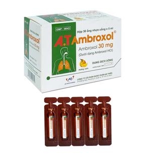 A.T Ambroxol An Thiên (Hộp 30 ống x 5ml) (T/84H)
