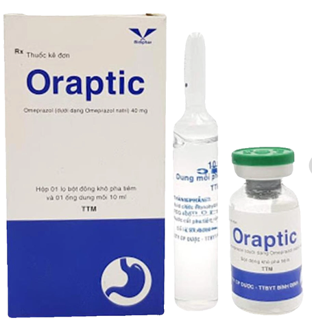 Oraptic BDP (Hộp 01 lọ bột đông + 01 ống dm 10ml)