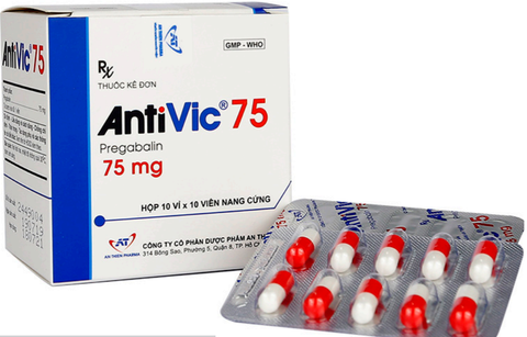 Antivic 75 An Thiên (Hộp 10 vỉ x 10 viên) (T/90H)