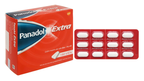 Panadol Extra GSK (Hộp 15 vỉ x 12 viên)