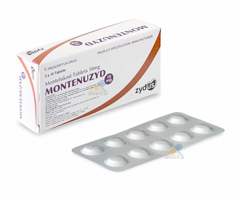 Montenuzyd Zydus (Hộp 3 vỉ x 10 viên) (T/210H) (Rx)