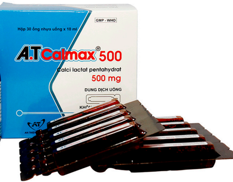 A.T Calmax 500 An Thiên (Hộp 30 ống x 10ml) (T/42H)