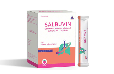 Salbuvin Vinphaco (Hộp 30 gói x 5ml) (T/42H)