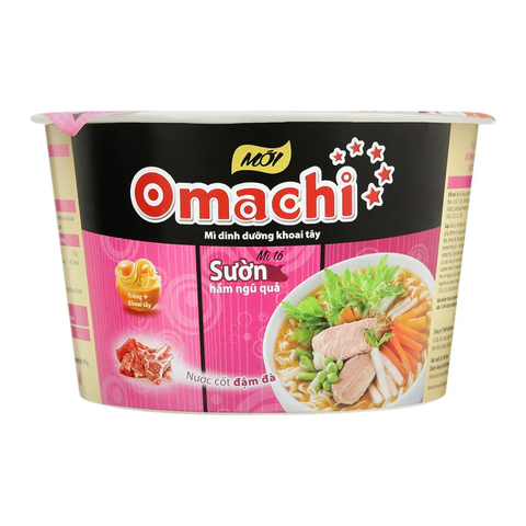 Mì tô Omachi sườn hầm ngũ quả