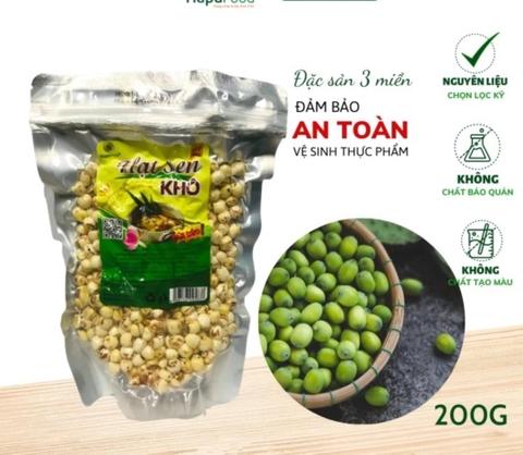 Hạt sen khô 200g