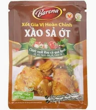 Xốt ướp xào sả ớt.