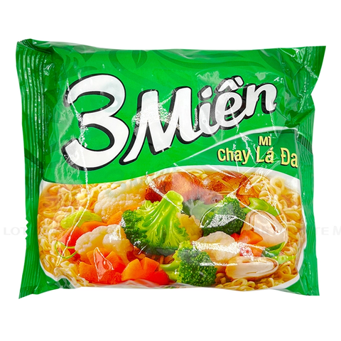 Mì 3 miền chay lá đa
