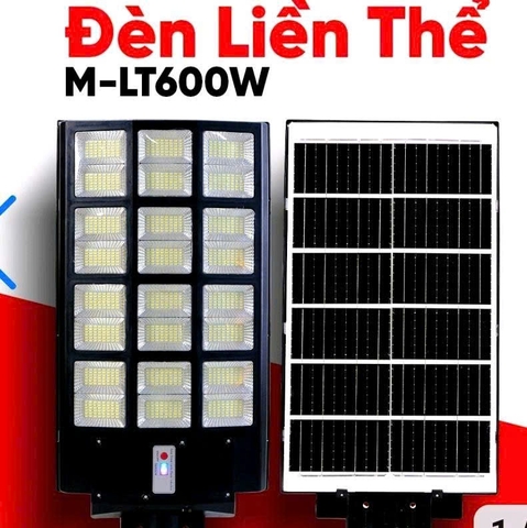 Đèn năng lượng mặt trời liền thể M-LT 600W Maxsolar