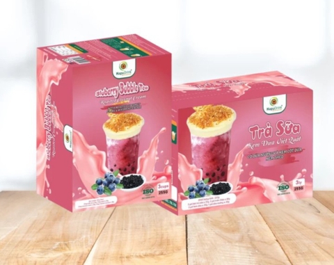 Trà sữa kem dừa Việt Quất 255g (3 ly)