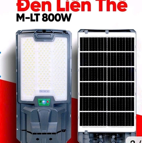 Đèn năng lượng mặt trời liền thể  M-LT 800W