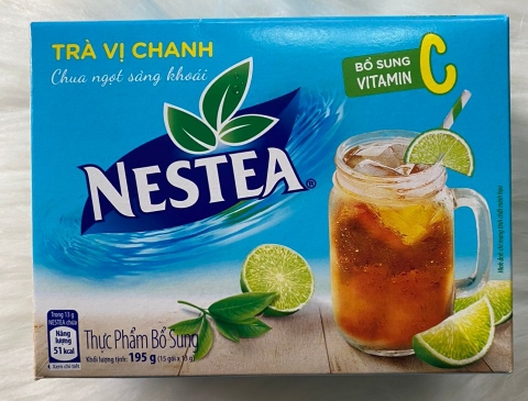Nestea trà vị chanh hộp 195g