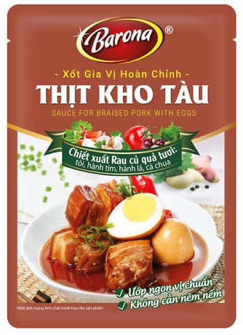 Xốt gia vị nấu thịt kho tàu Barona