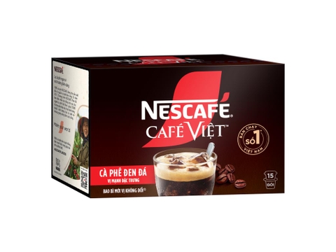 Cà phê VIỆT cafe đen hộp 15 gói