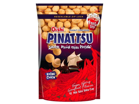 Oishi đậu phộng rang vị hải sản siêu cay