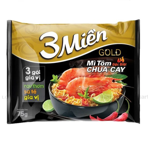 Mì 3 miền Gold gói