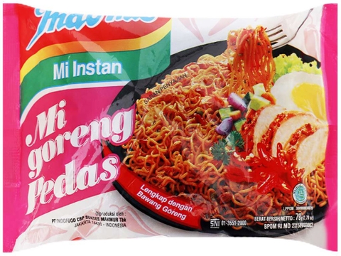 Mì xào khô cay nồng indomia