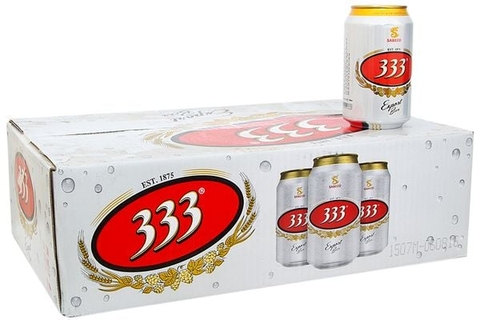 Bia 333 Export lon 330ml 1 lon