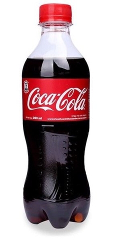 Nước ngọt COCA-COLA chai 390ml thùng 24 chai