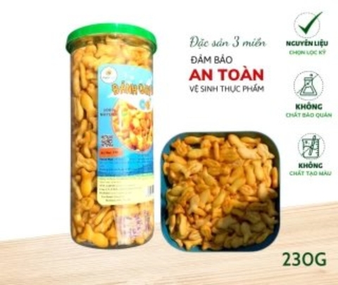 Bánh quy bơ hình cá 230g.