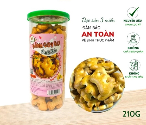 Bánh quy bơ hình thú 210g.