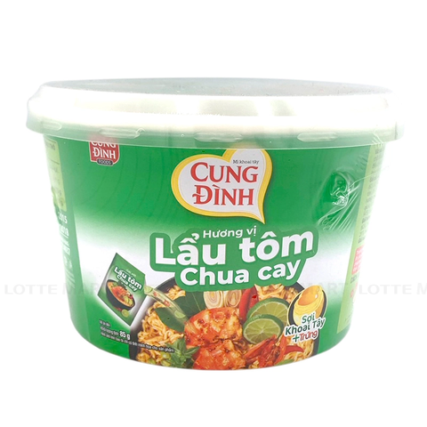 Mì tô Cung Đình tôm chua cay