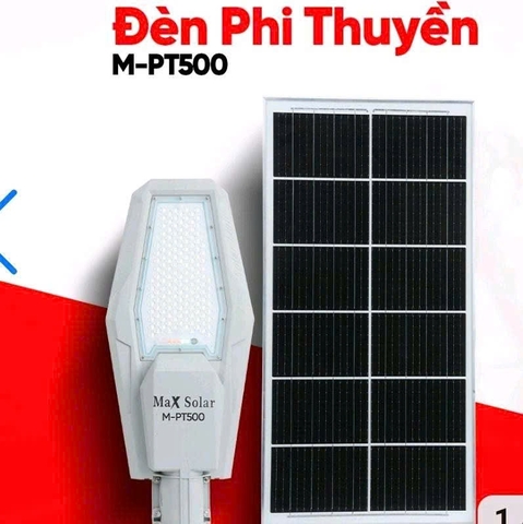 Đèn đường năng lượng mặt trời phi thuyền M-PT500W Maxsolar