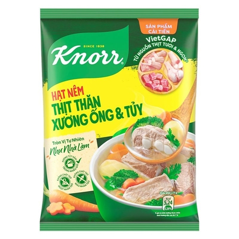 Hạt nêm KNORR thịt thăn xương ống và tủy gói 900g
