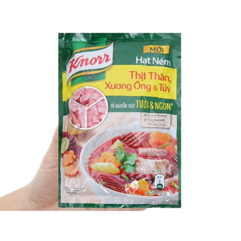 Hạt nêm KNORR thịt thăn xương ống và tủy gói 170g