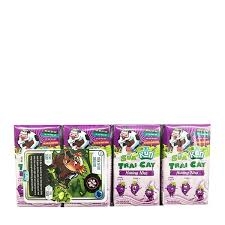 Nước trái cây LIF KUN hương nho túi 110ml thùng 48 hộp