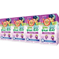 Nước trái cây LIF KUN hương nho hộp 110ml