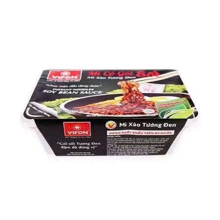 VIFON mì xào tương đen khay-Sợi tương đen đậm đà đúng vị
