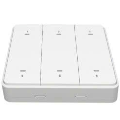 Công tắc bấm ngữ cảnh vuông 6 nút Athena