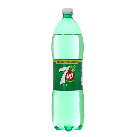 Nước ngọt 7UP hương chanh chai 1,5L thùng 12 chai