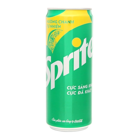 Nước ngọt SPRITE lon 330ml thùng 24 lon