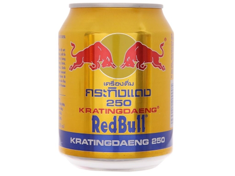 Nước tăng lực RED BULL VIỆT lon 250ml thùng 24 lon