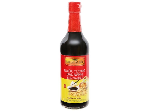 Nước tương đậu nành LEE KUM KEE CHAI 500ML thùng 12 chai