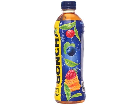 Trà mật ong BONCHA vị việt quất chai 450ml