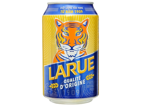 Bia LARUR xanh lon 330ML 24 lon