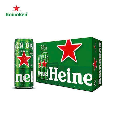 Bia HENIKEN thùng 24lon cao 330ml