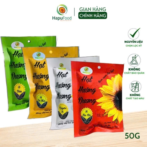 Hạt hướng dương vị táo đỏ 50g